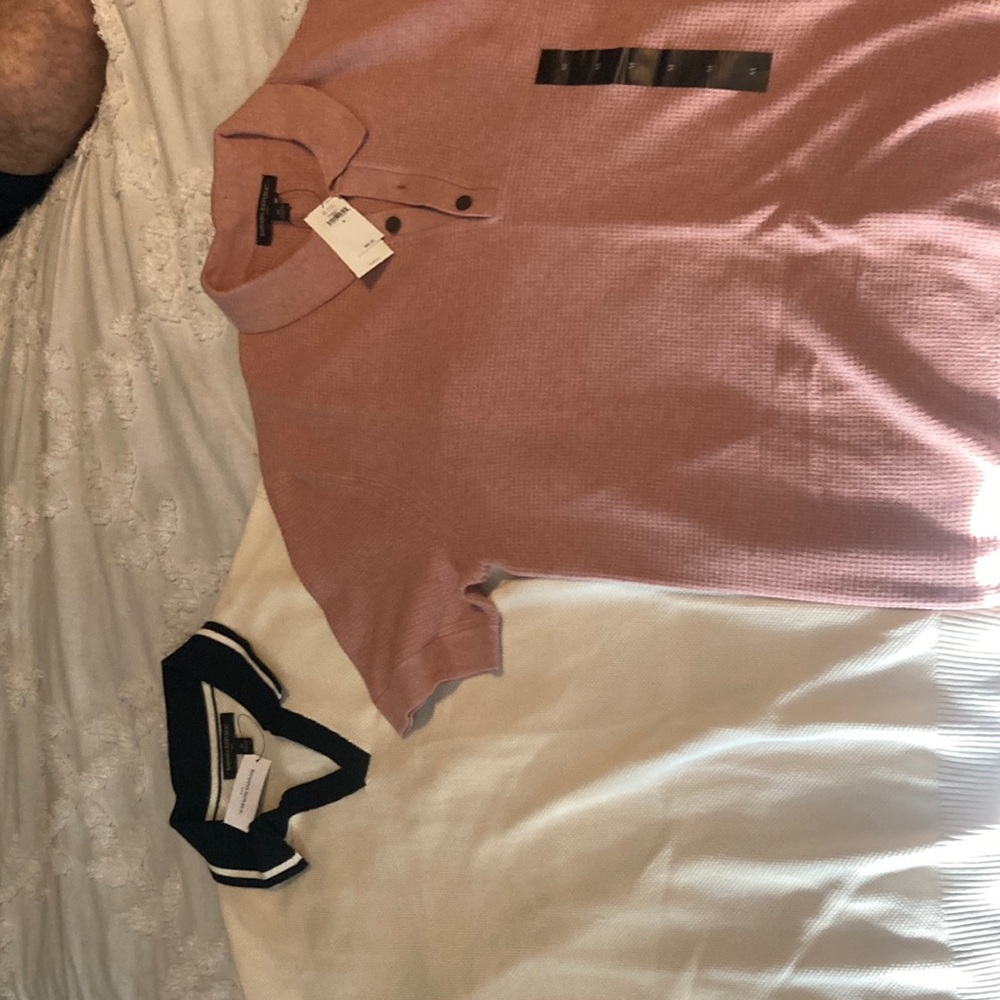 Men’s Banana Republic knit polo’s
